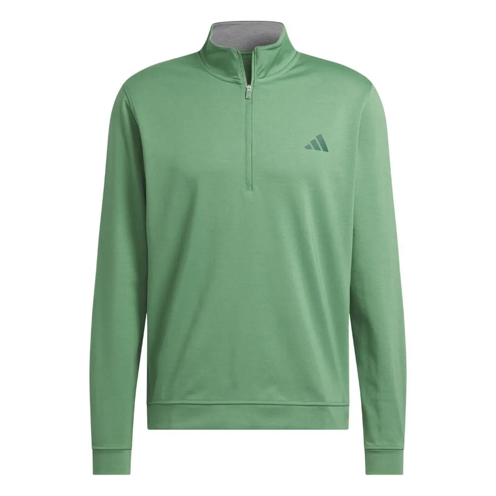 adidas Elevated Mens 1/4 Zip Golf Pullover Top 2024 - IW0499