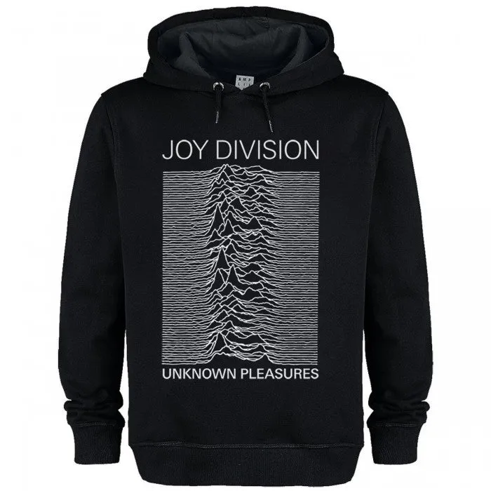 Amplified Unisex Adult Unknown Pleasures Joy Division Hoodie