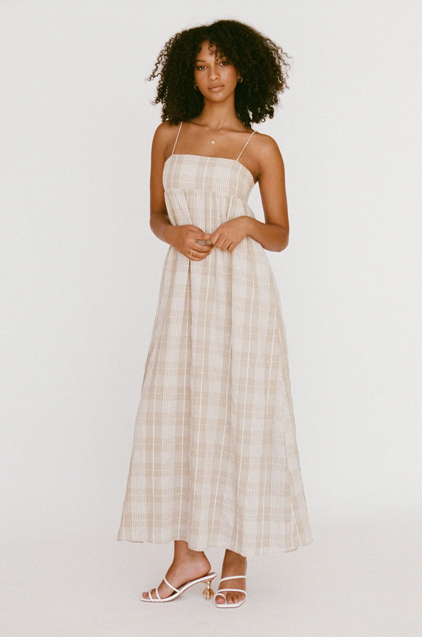 Azaria Dress - Plaid