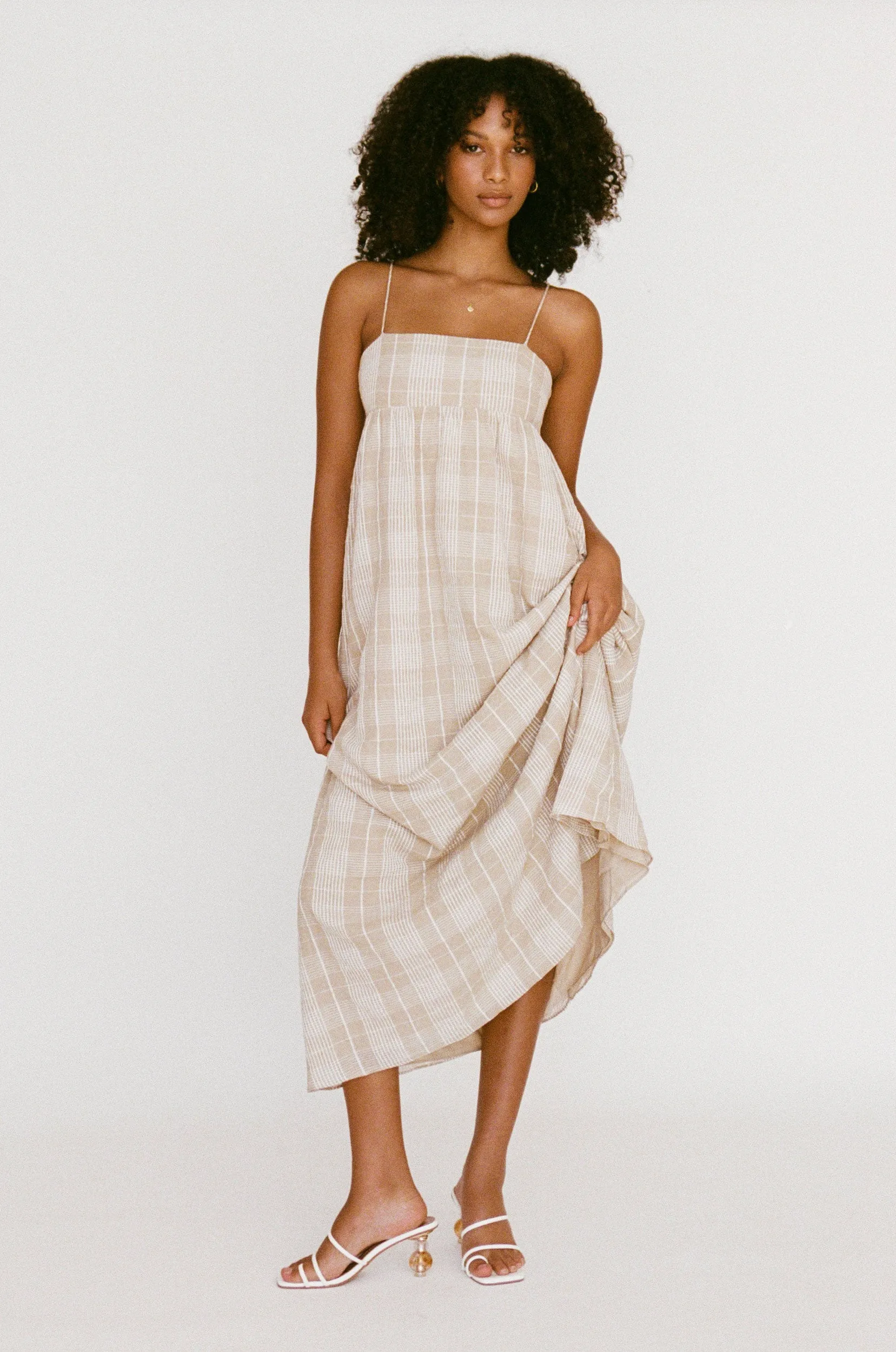 Azaria Dress - Plaid