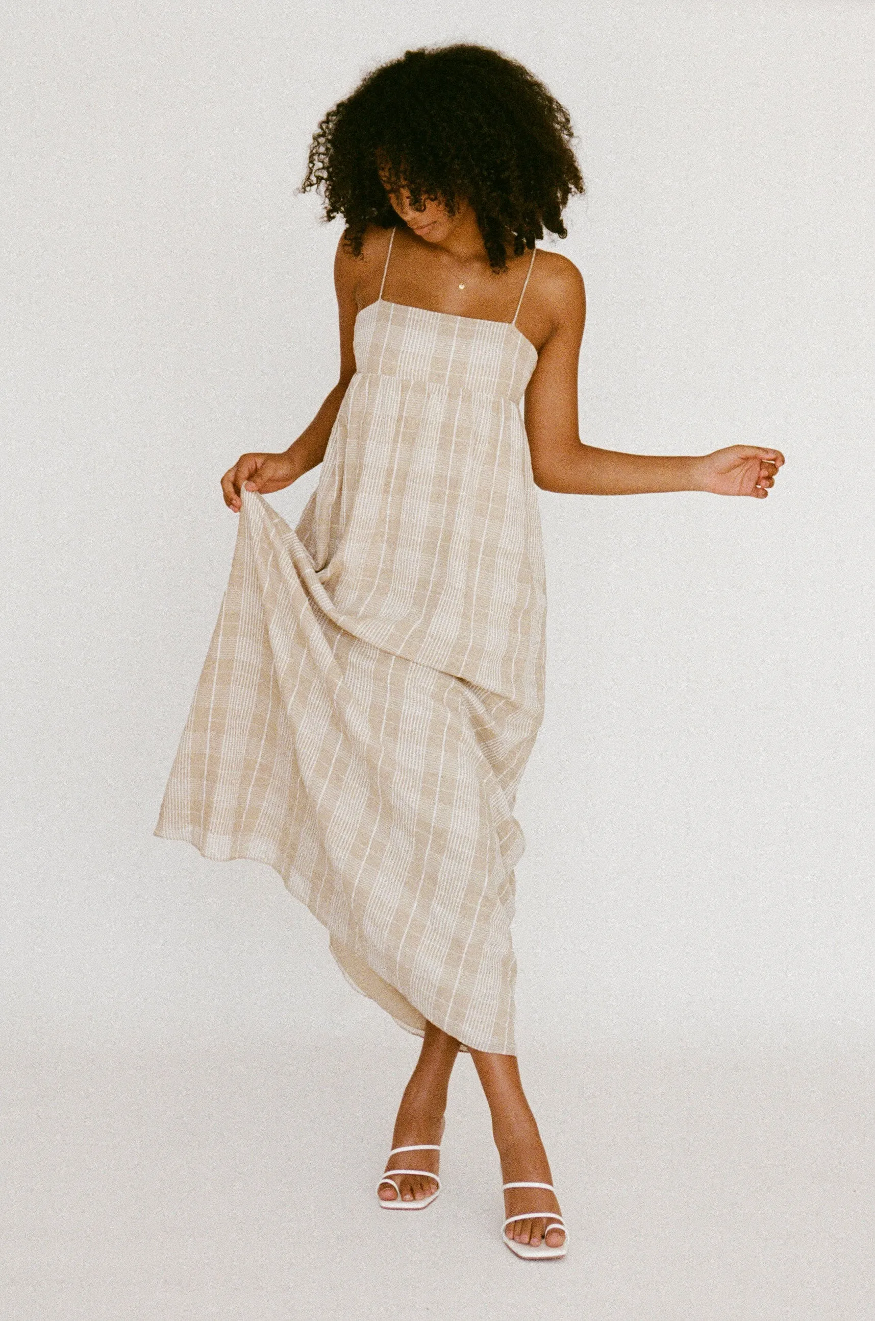 Azaria Dress - Plaid