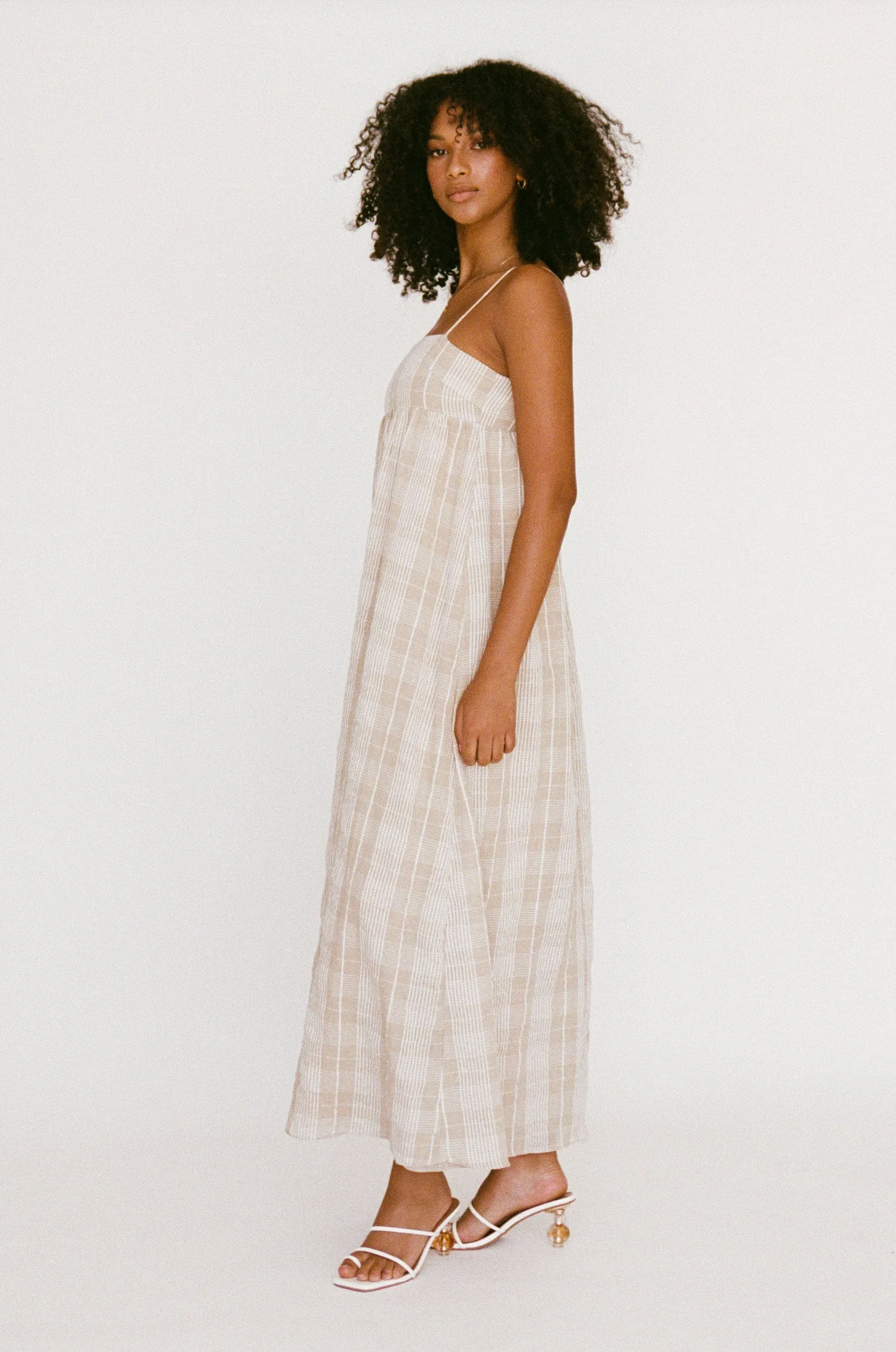 Azaria Dress - Plaid