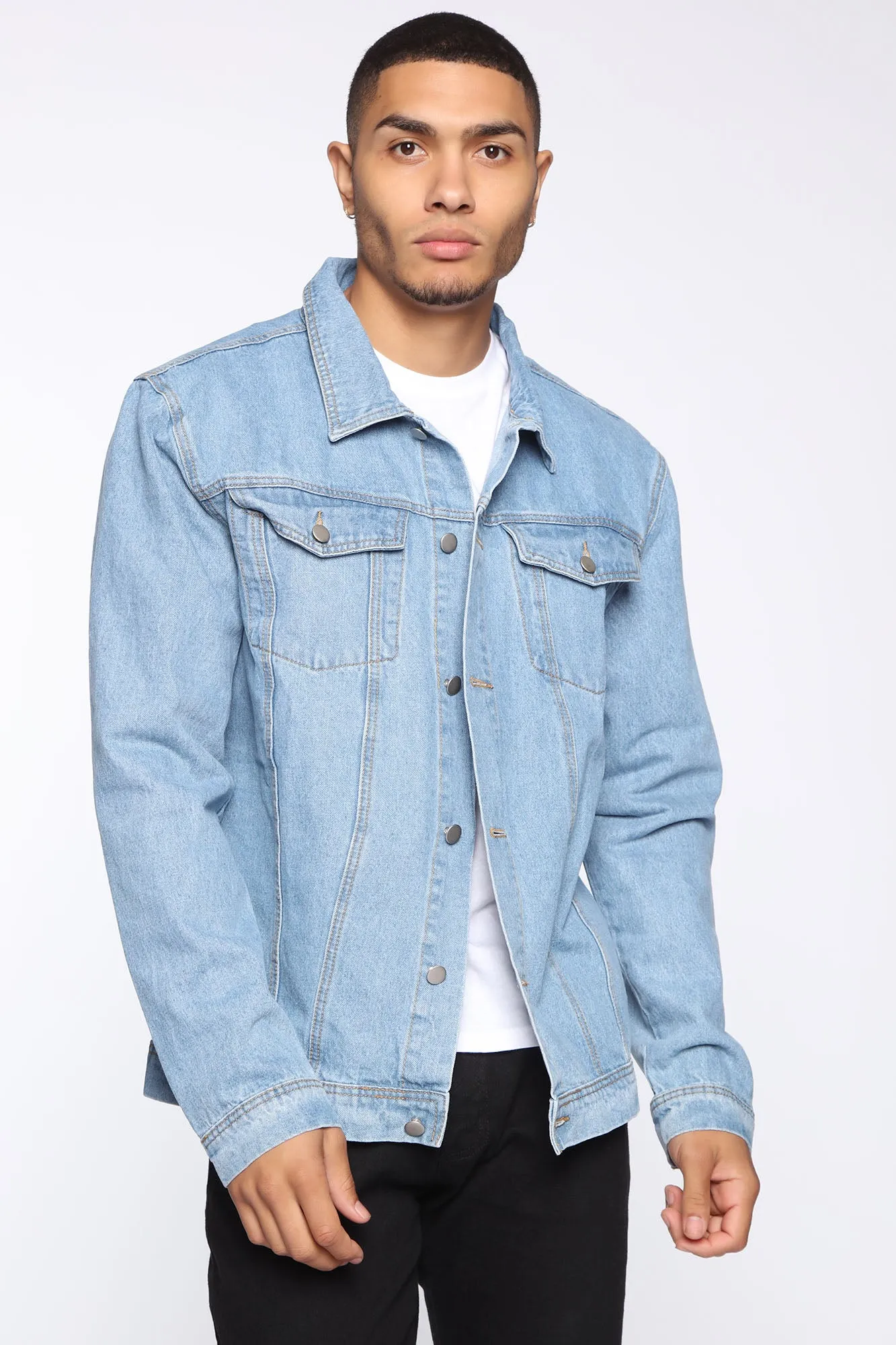 Baby Daddy Denim Jacket - Medium Wash