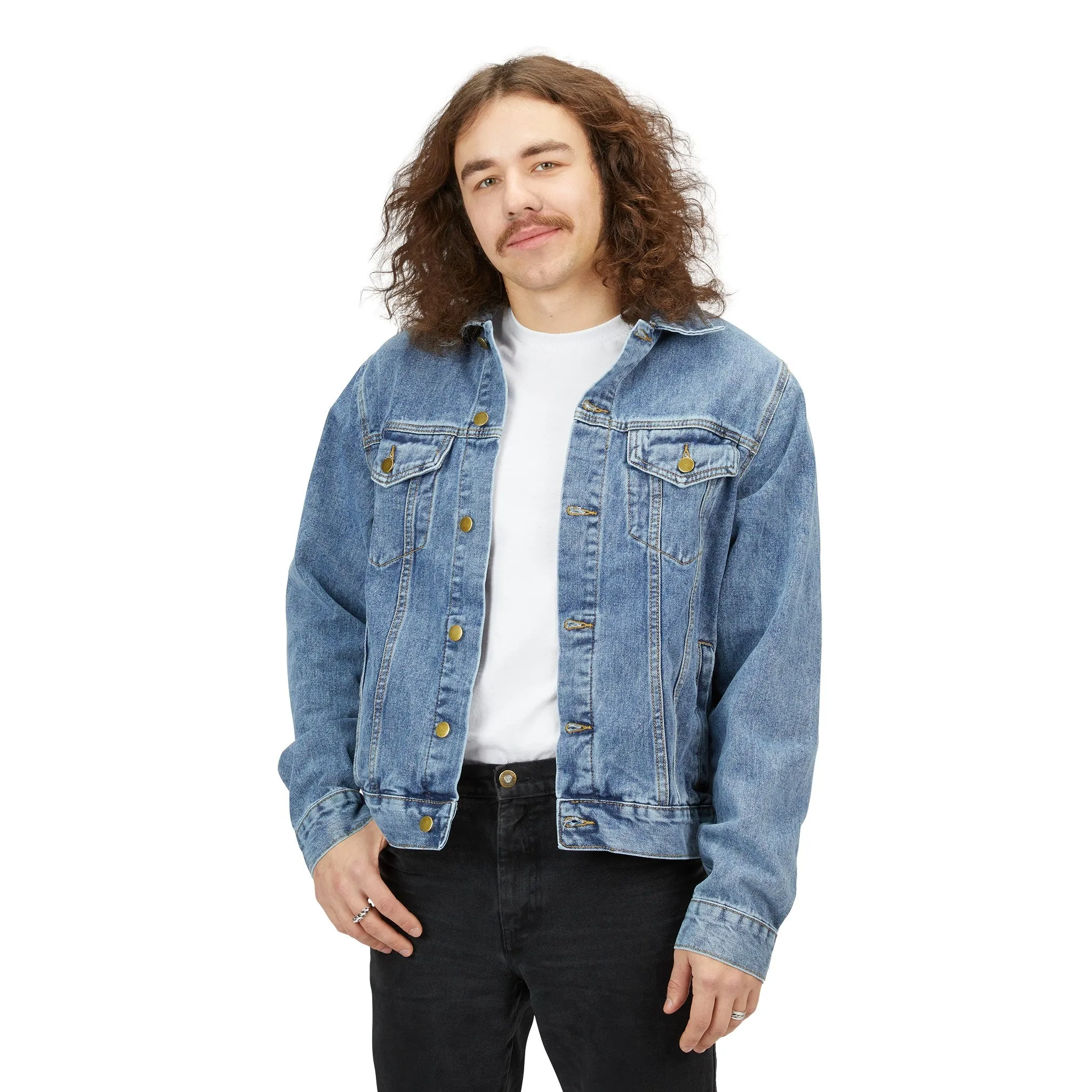 Billie Holiday Men's Denim Jacket HUE MAN Collective