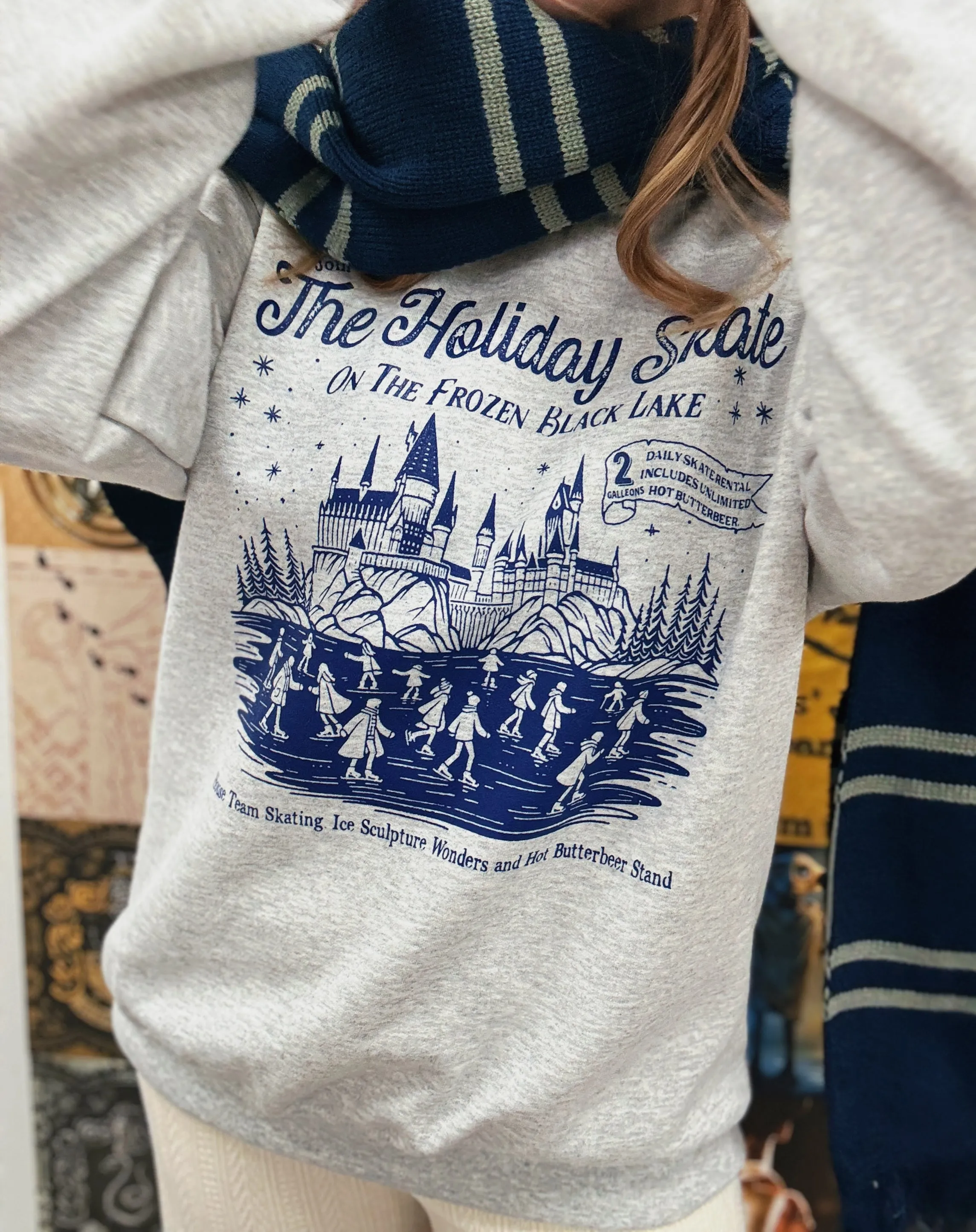 Black Lake Holiday Skate Sweatshirt