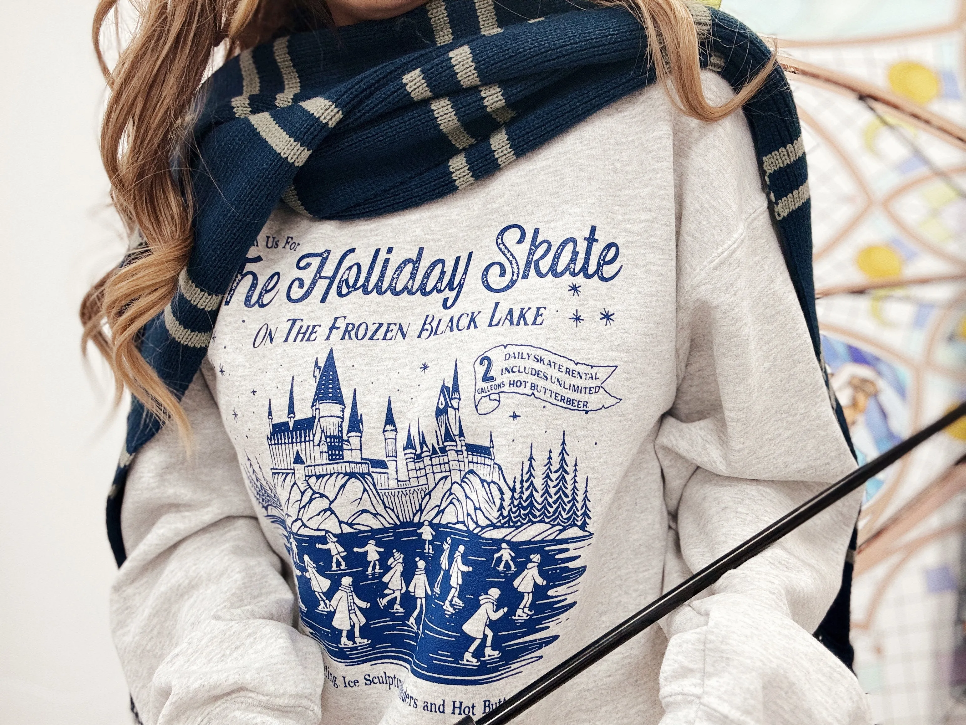 Black Lake Holiday Skate Sweatshirt