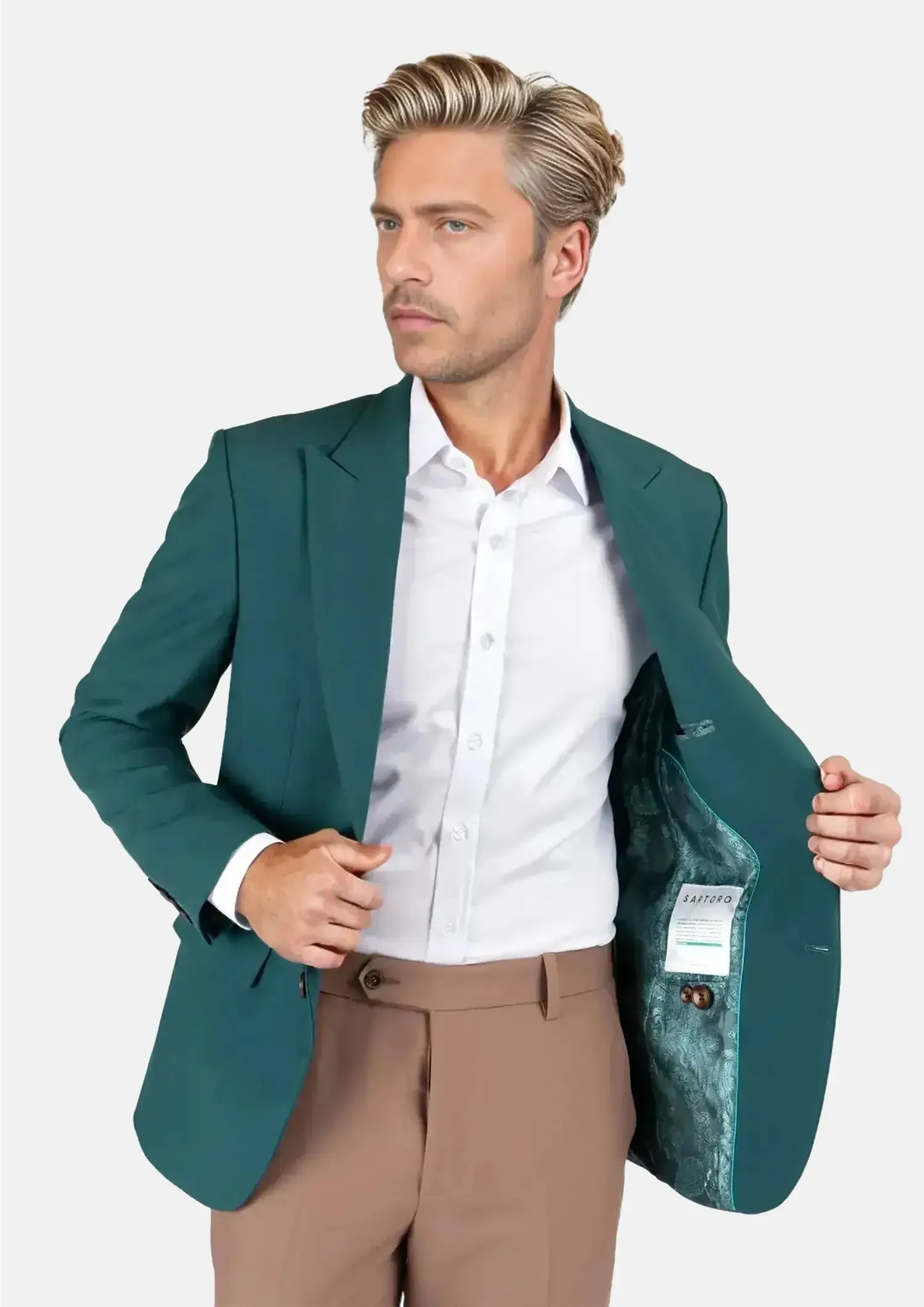 Bryant Diamantia Teal Stretch Jacket