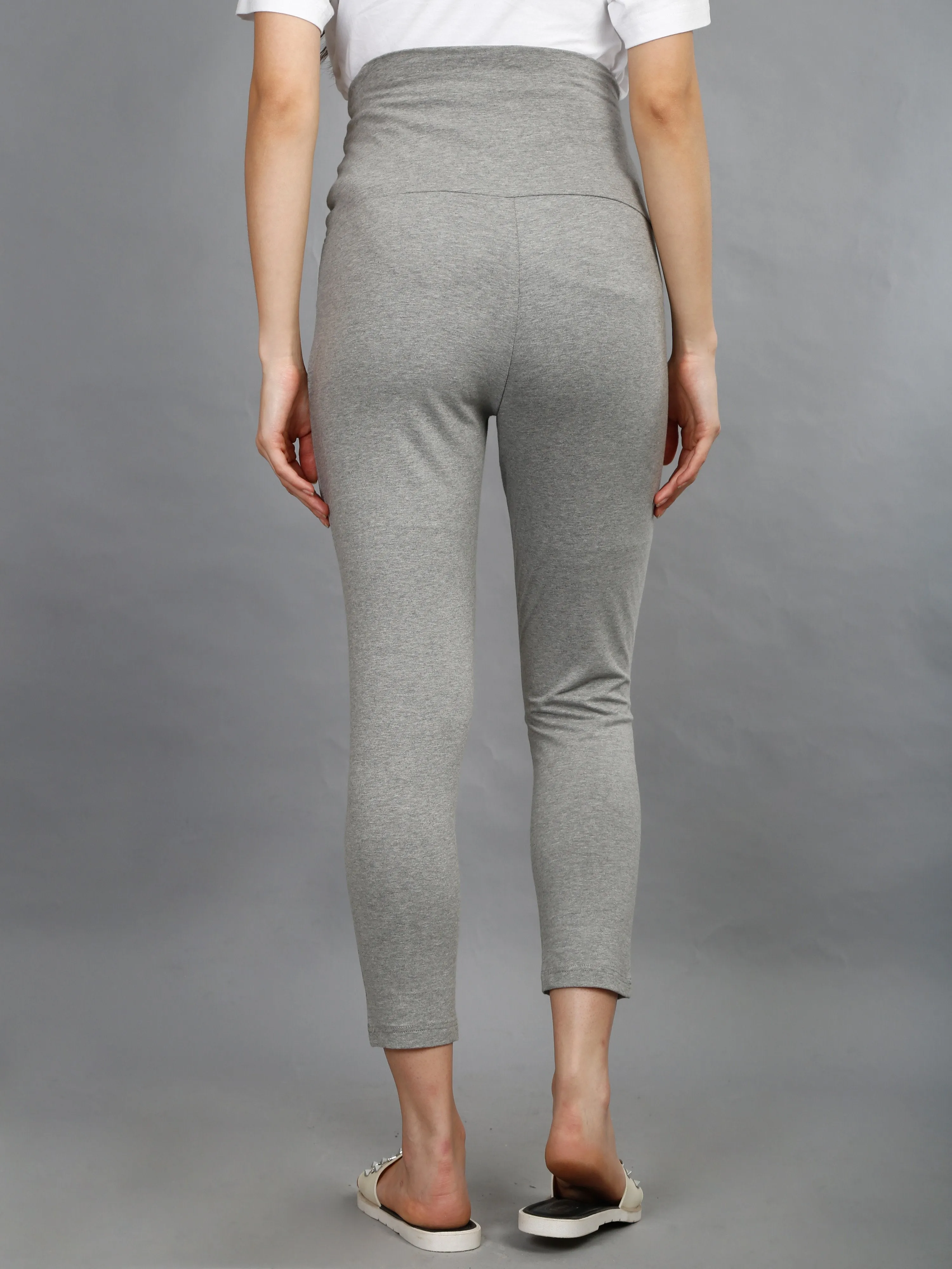 Comfy Maternity Leggings Grey