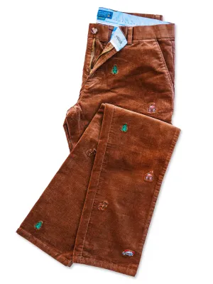 Cozy Cabin Weekend Corduroy Pants