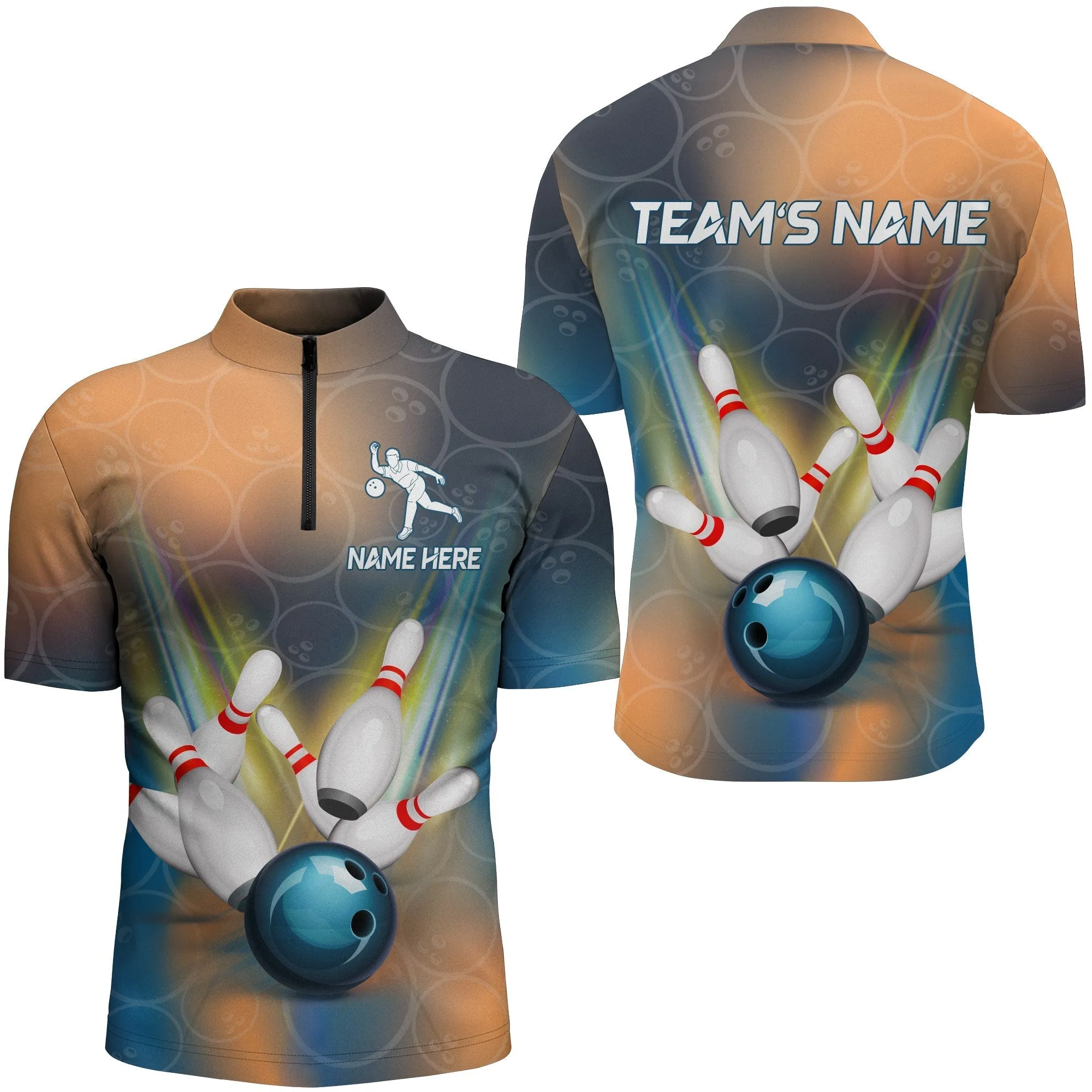 Custom Bowling Shirts For Men And Women, Personalized Bowling Team Jerseys