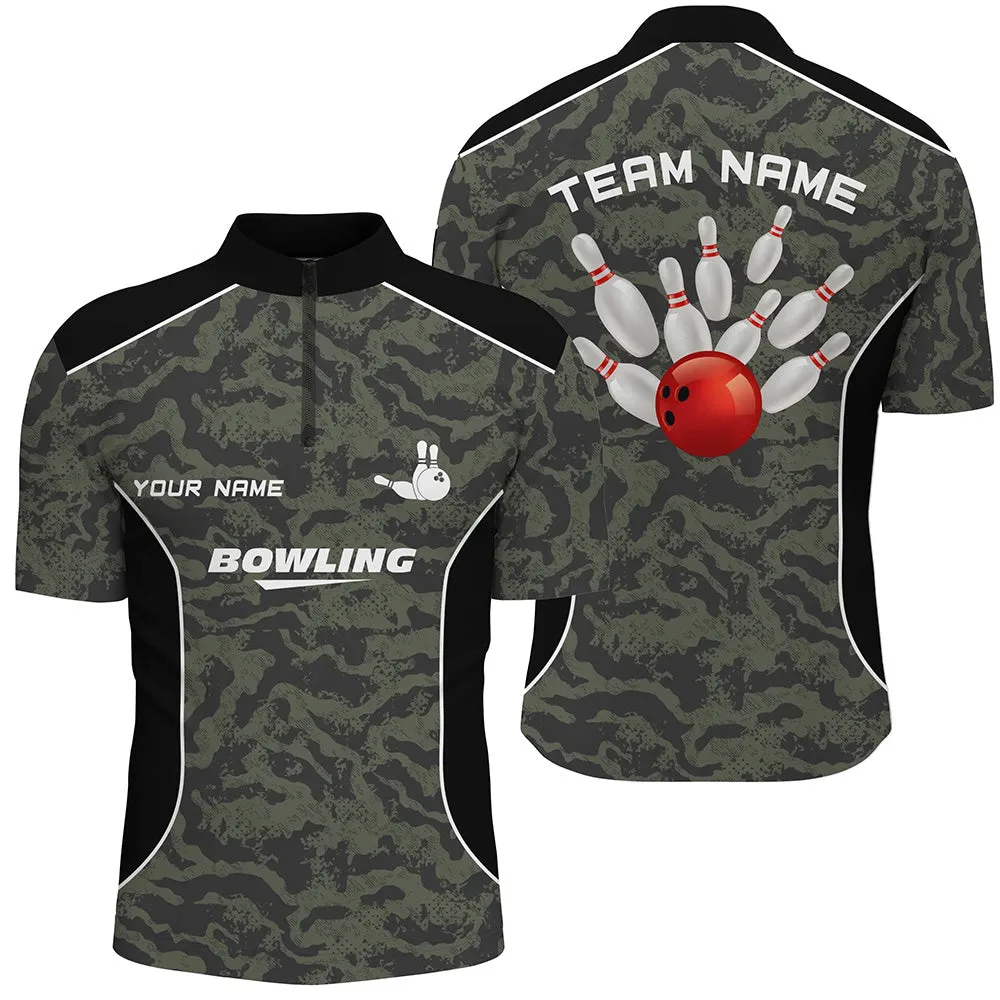 Custom Bowling Shirts For Men And Women, Personalized Bowling Team Jerseys