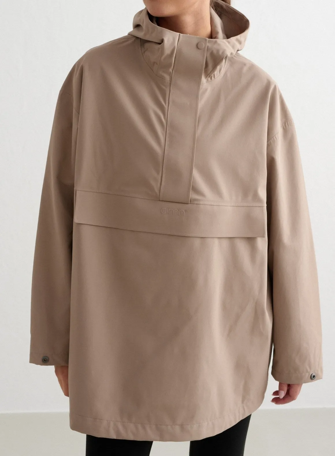 Espresso Waterproof Oversized Anorak