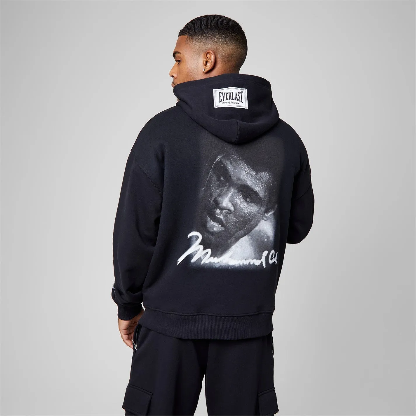 Everlast x Muhammad Ali Embossed Hoodie