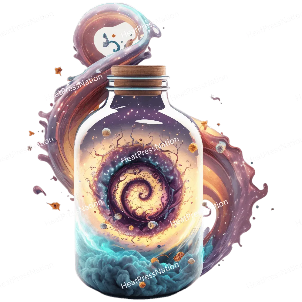 Fantasy Nightmare Bottle Design