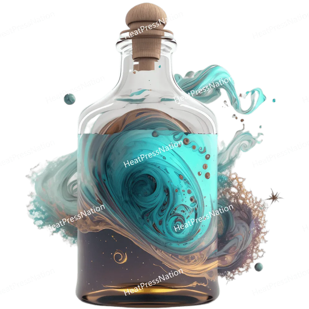 Fantasy Whirlpool Bottle Design