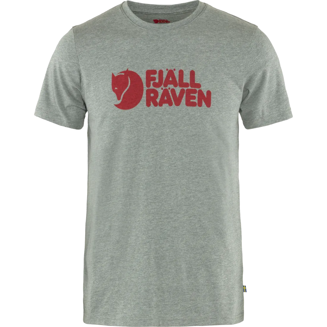 Fjallraven Logo Tee - Grey Melange