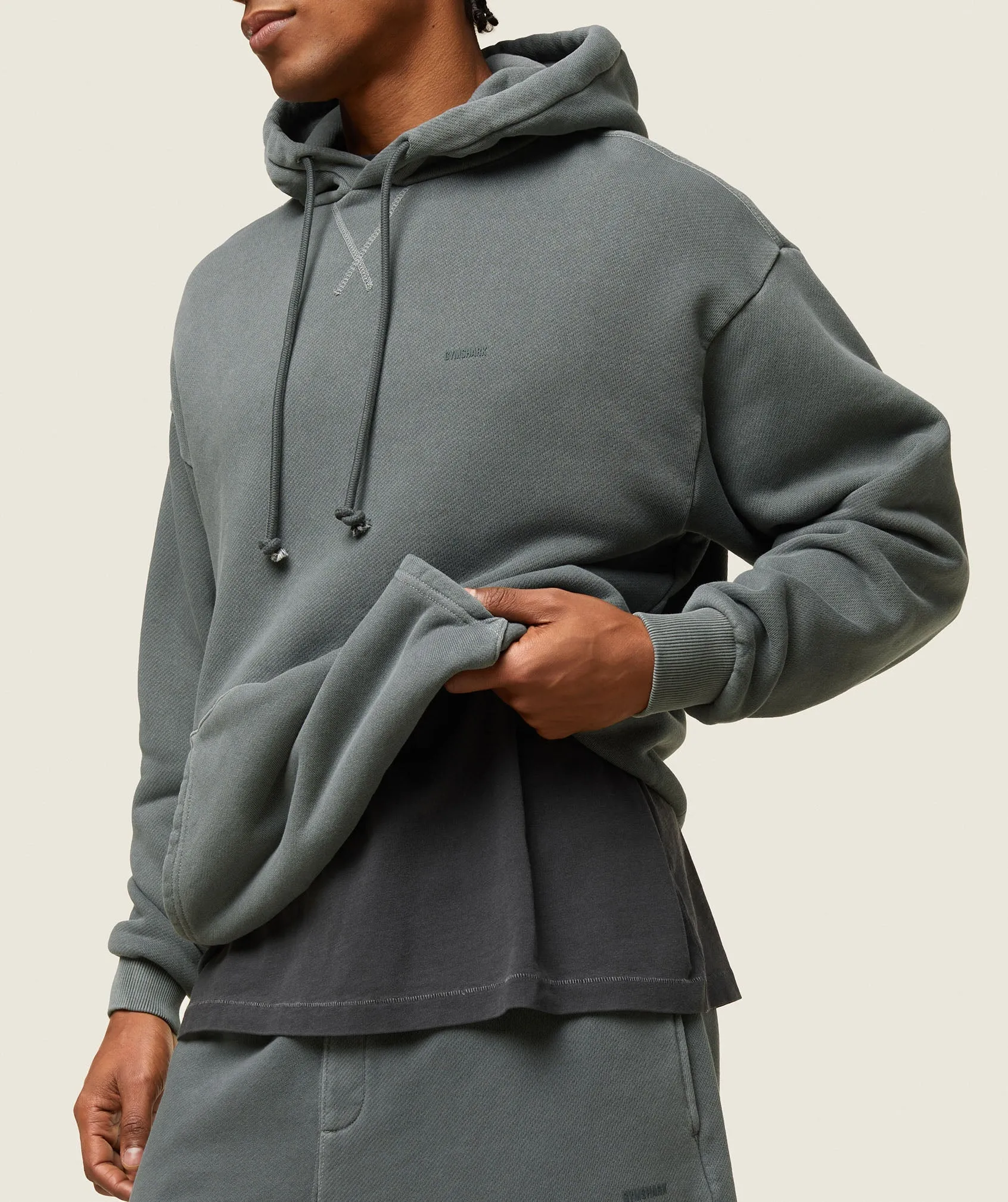 Gymshark everywear Relaxed Hoodie - Slate Teal