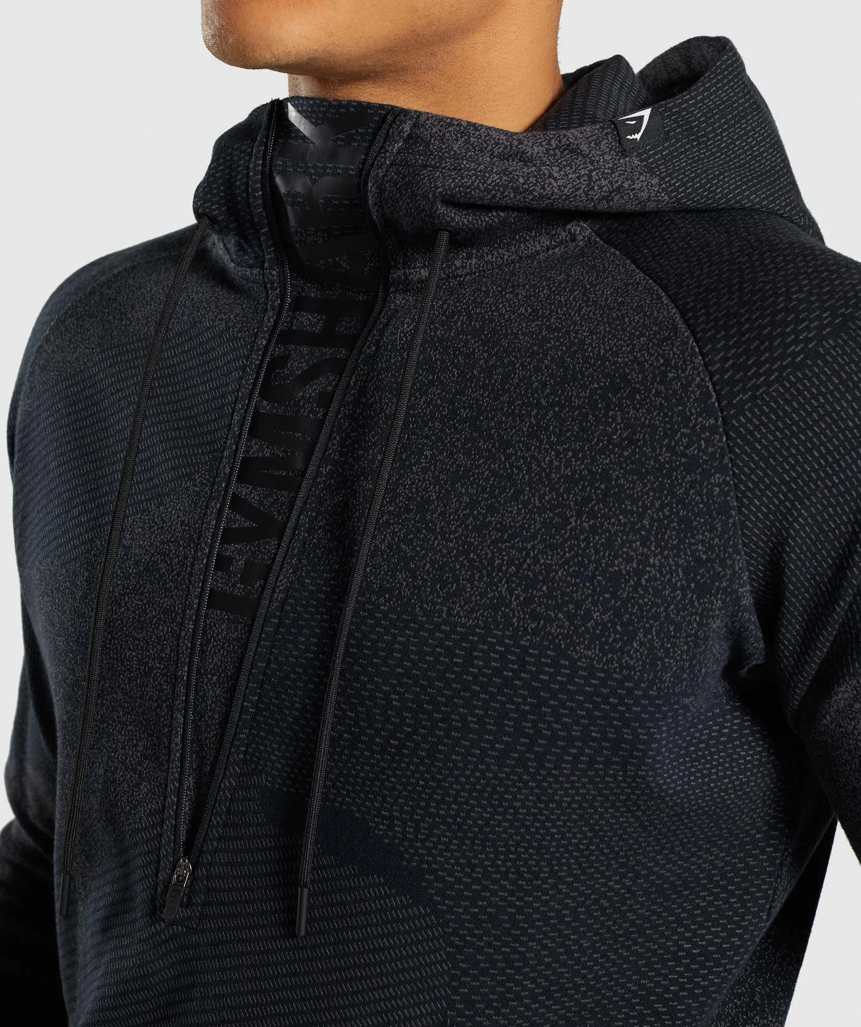 Gymshark Ultra Jacquard Pullover - Charcoal