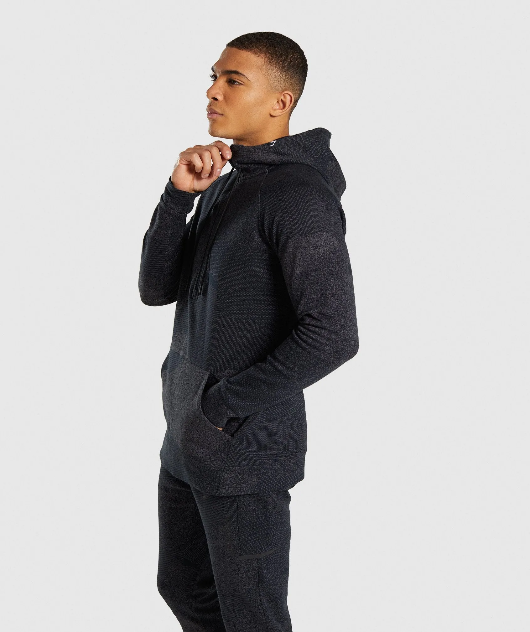 Gymshark Ultra Jacquard Pullover - Charcoal