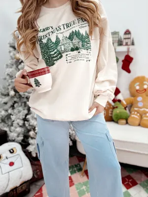 Hagrid's Christmas Tree Farm Crewneck Sweatshirt