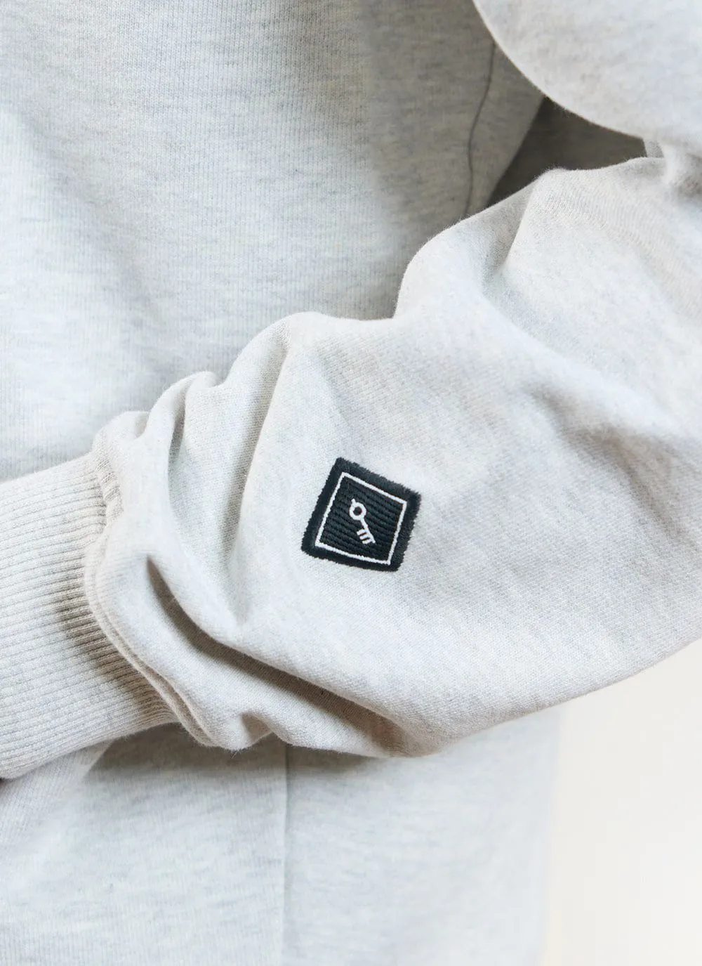 Heavyweight Hoodie | Cotton | Athletic Grey