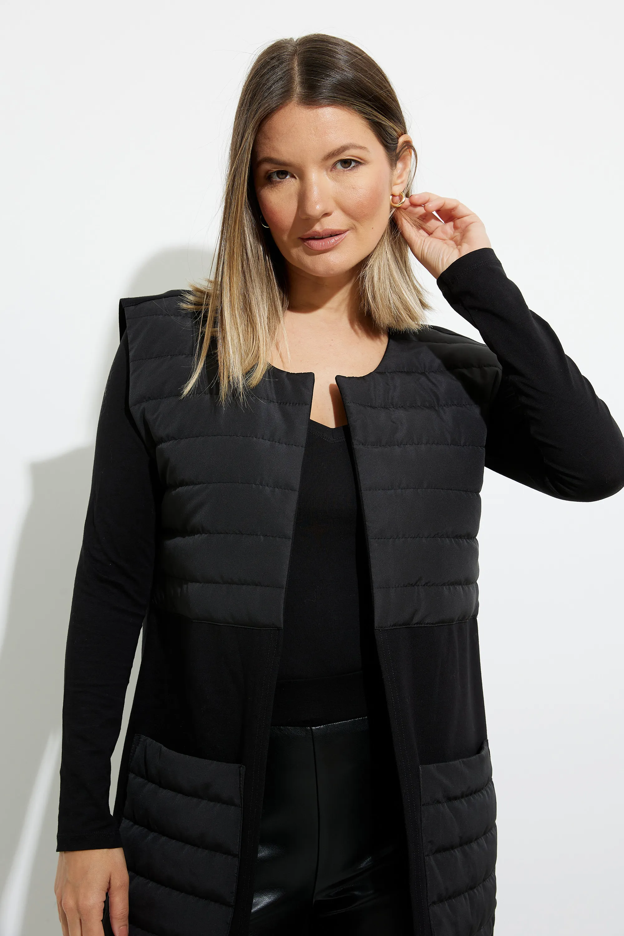 Joseph Ribkoff, 224317 Sleeveless Puffer Vest