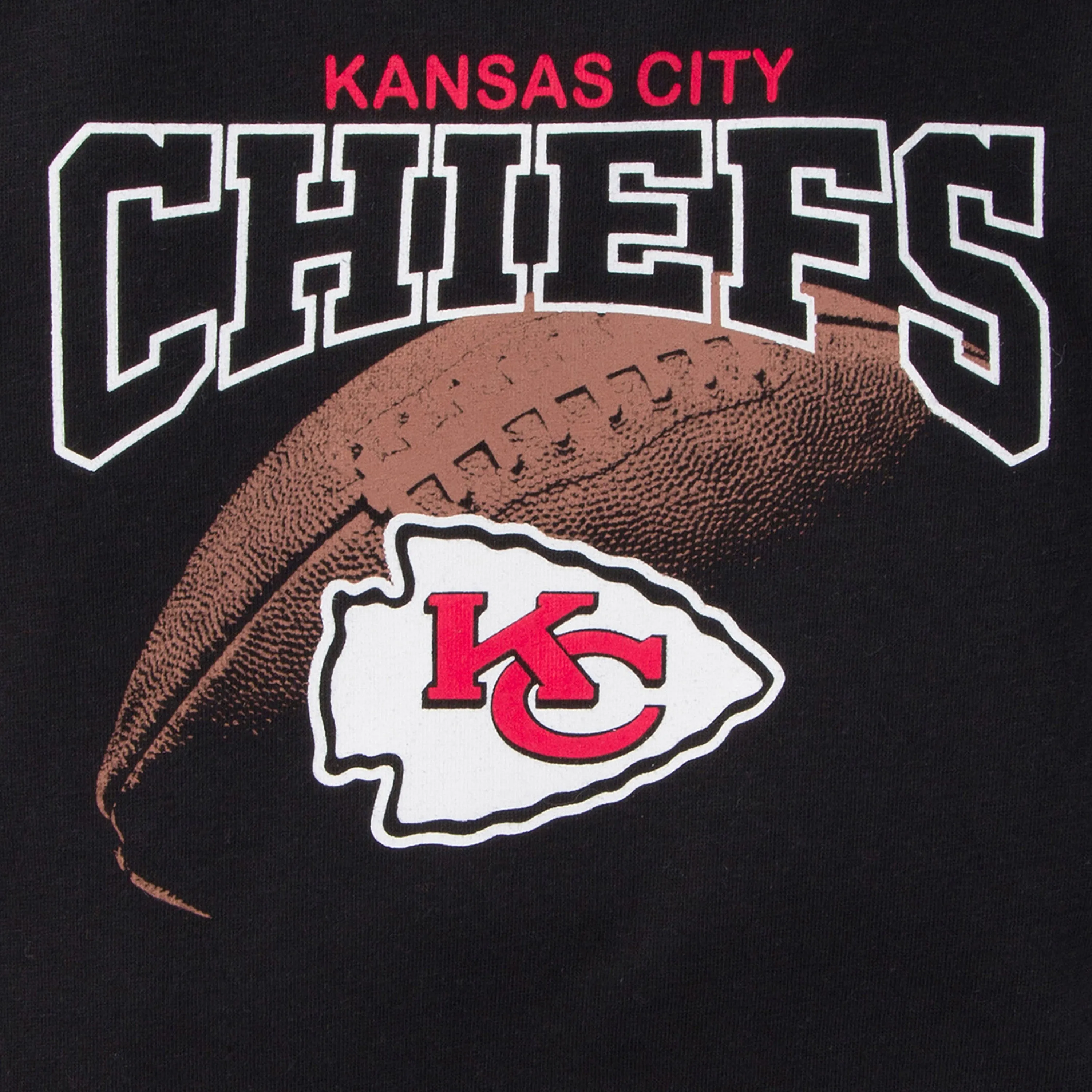 Kansas City Chiefs Boys 3-Pack Short Sleeve Tees