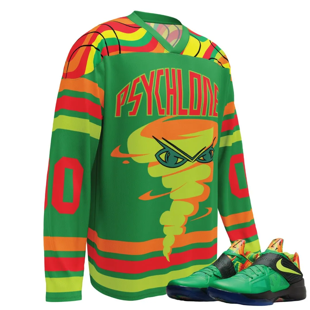 KD 4 Weatherman Hockey-style jersey