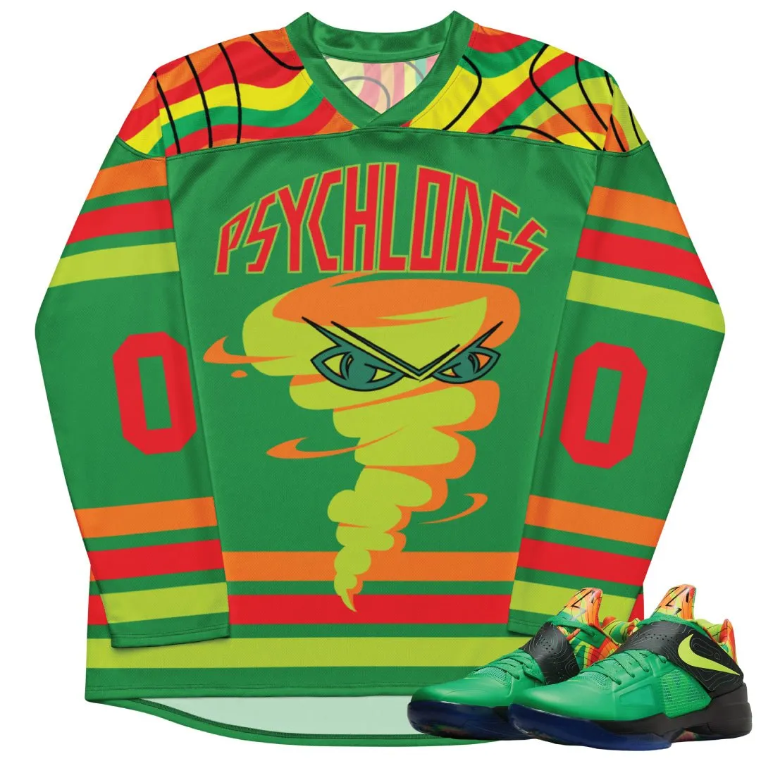 KD 4 Weatherman Hockey-style jersey