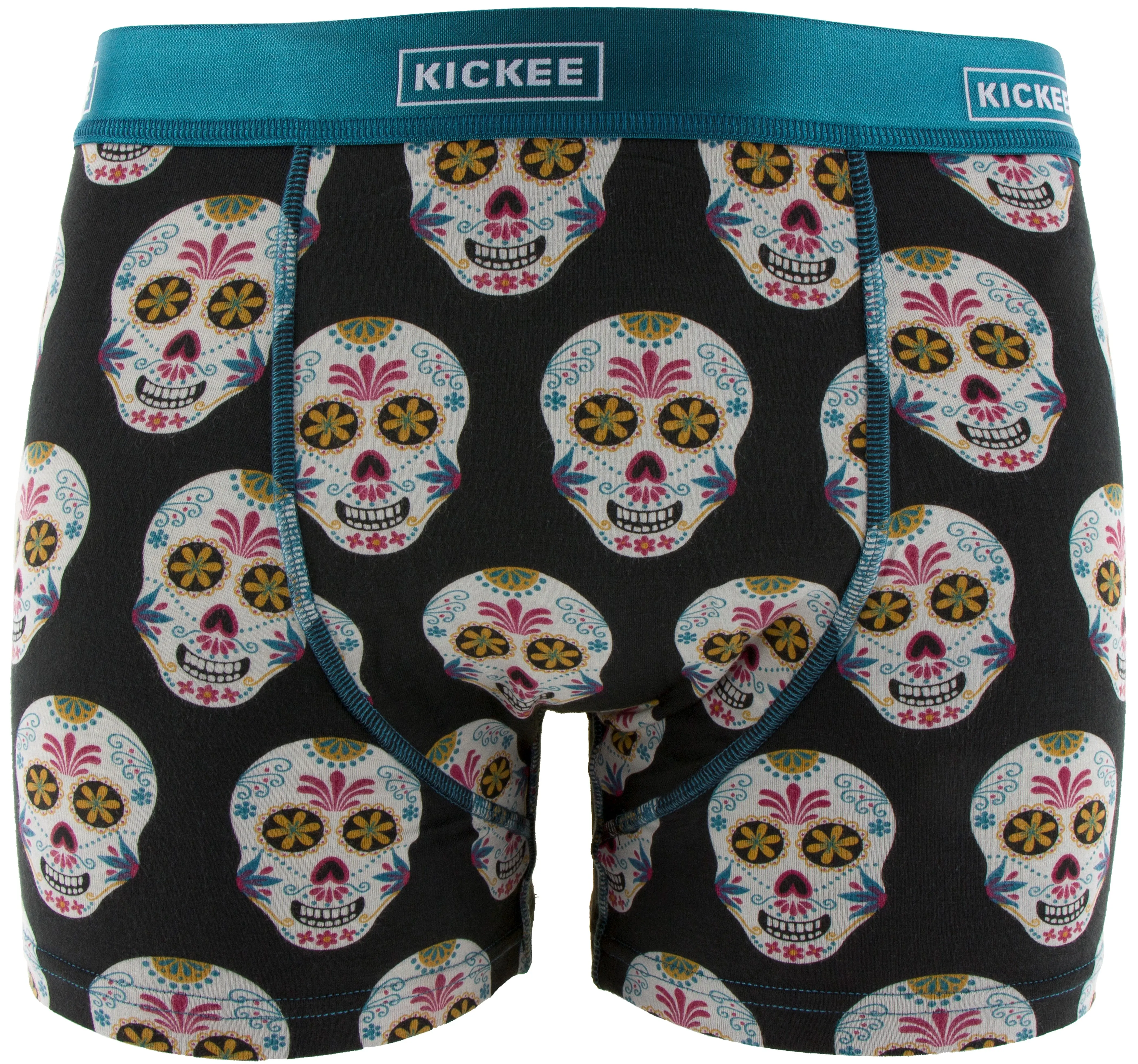 KicKee Pants Dia de los Muertos Men's Boxer Brief