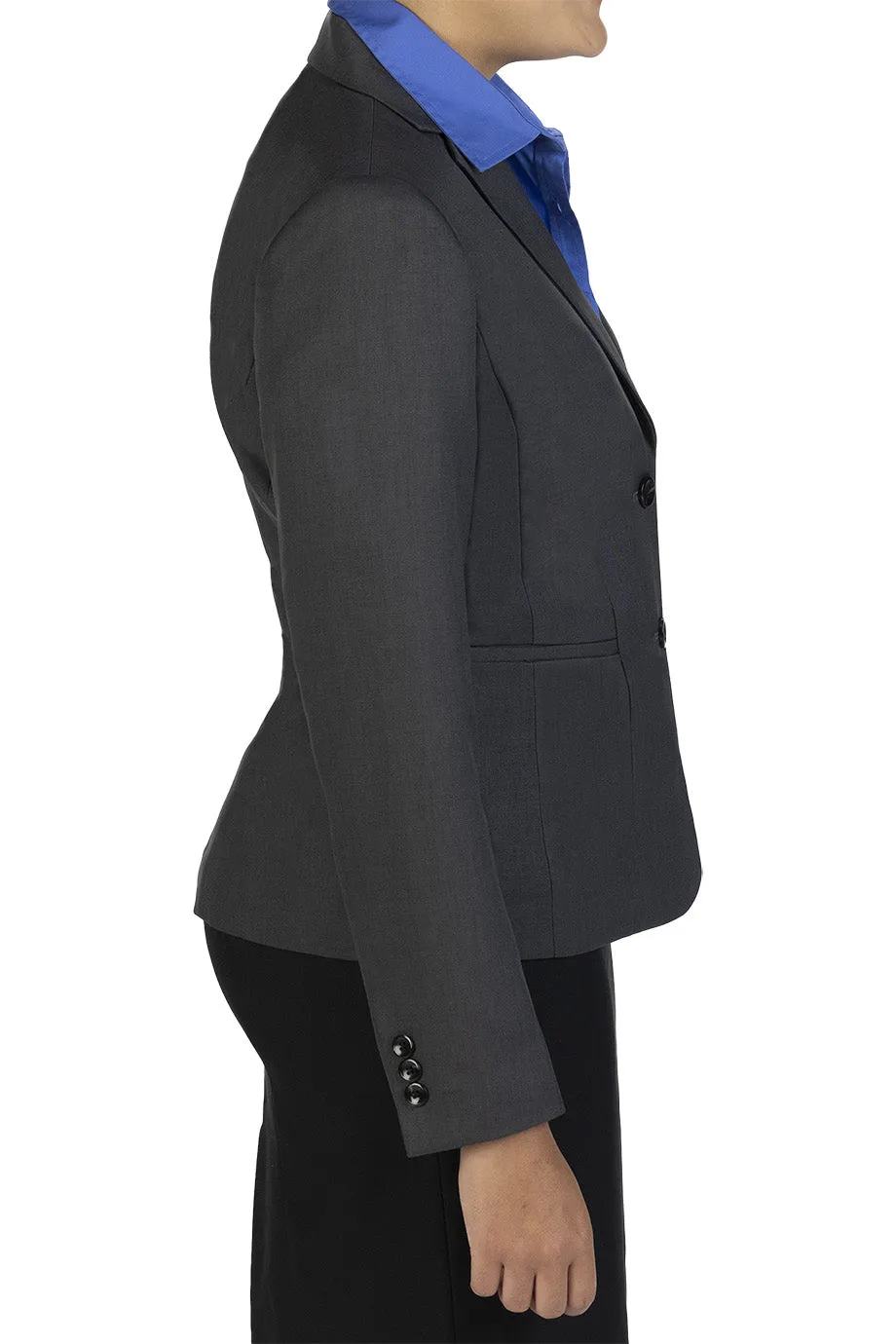 Ladies' Synergy Suit Coat - Steel Grey