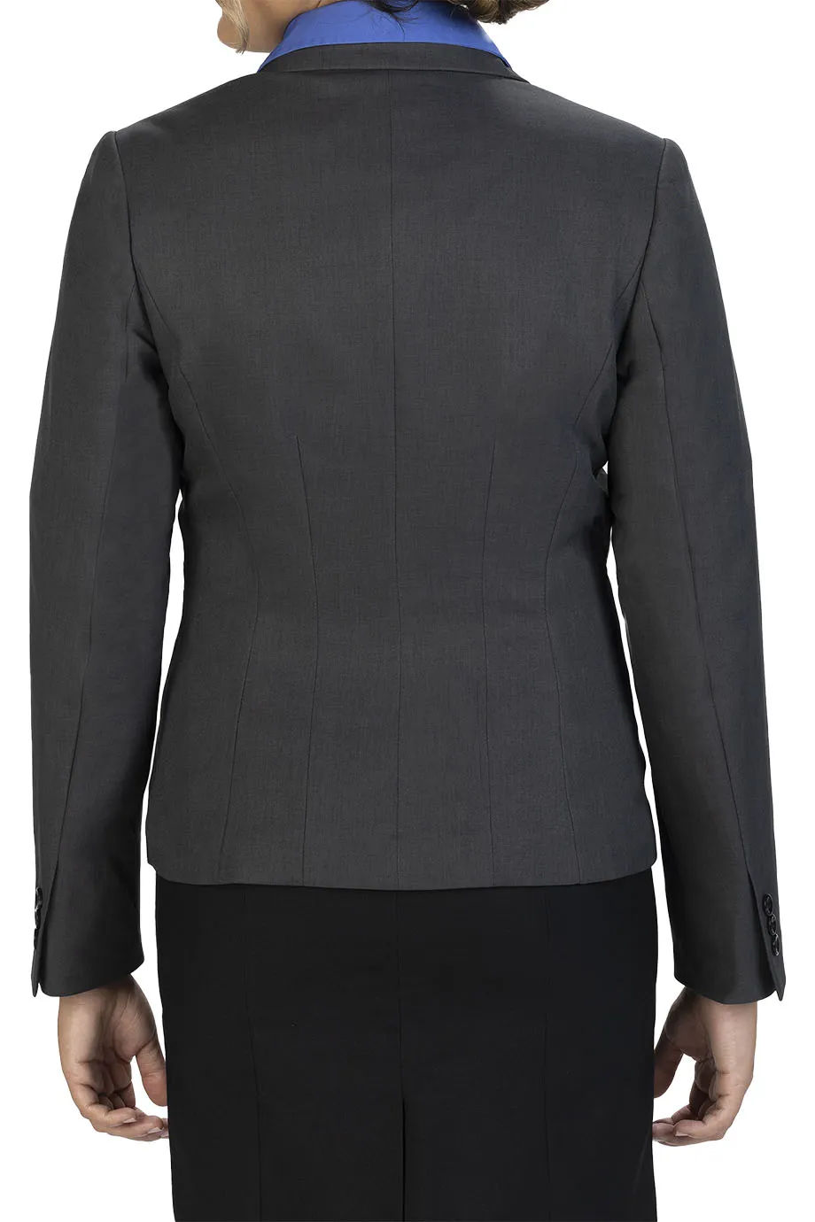 Ladies' Synergy Suit Coat - Steel Grey