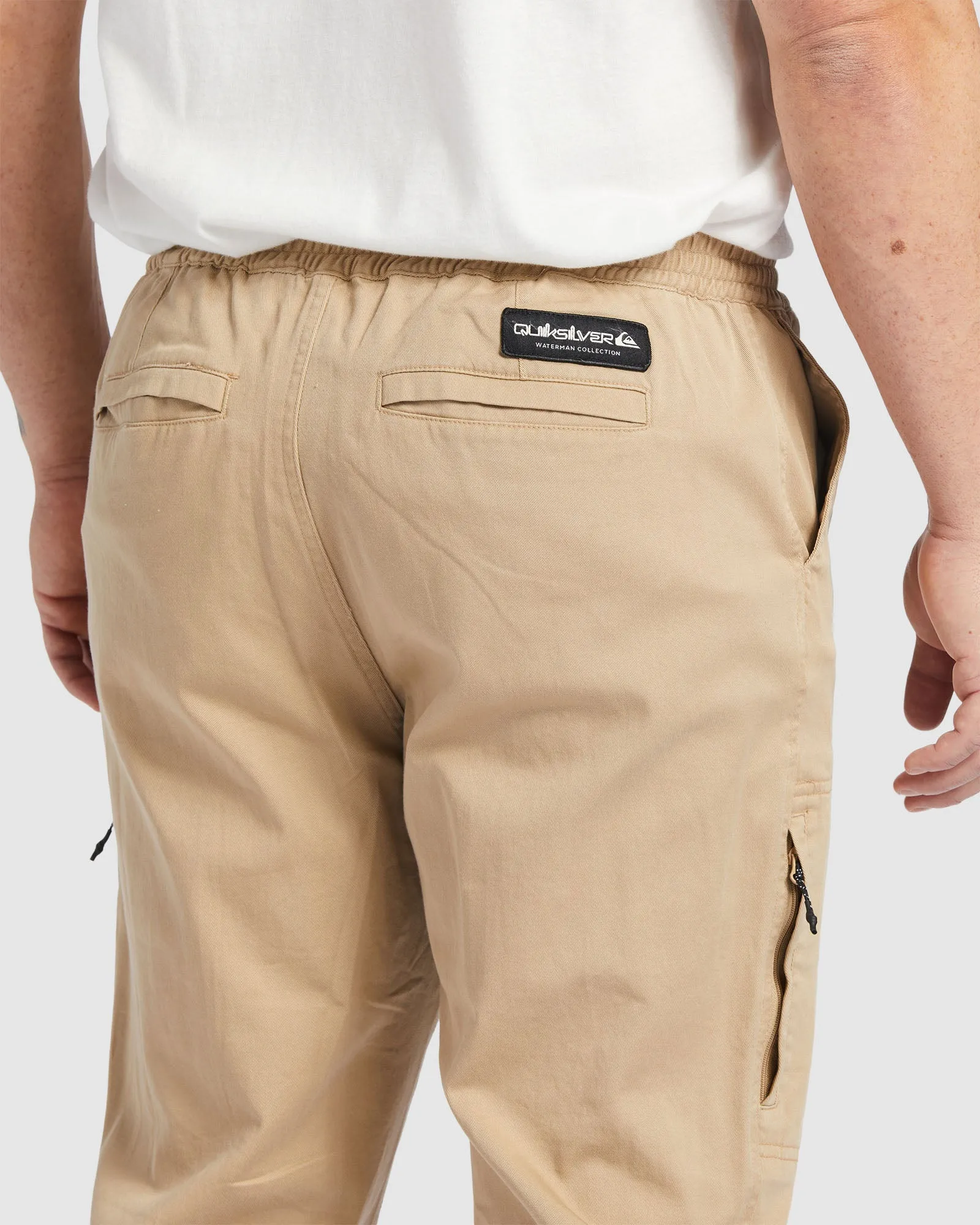 Mens After Surf Elasticated Trousers