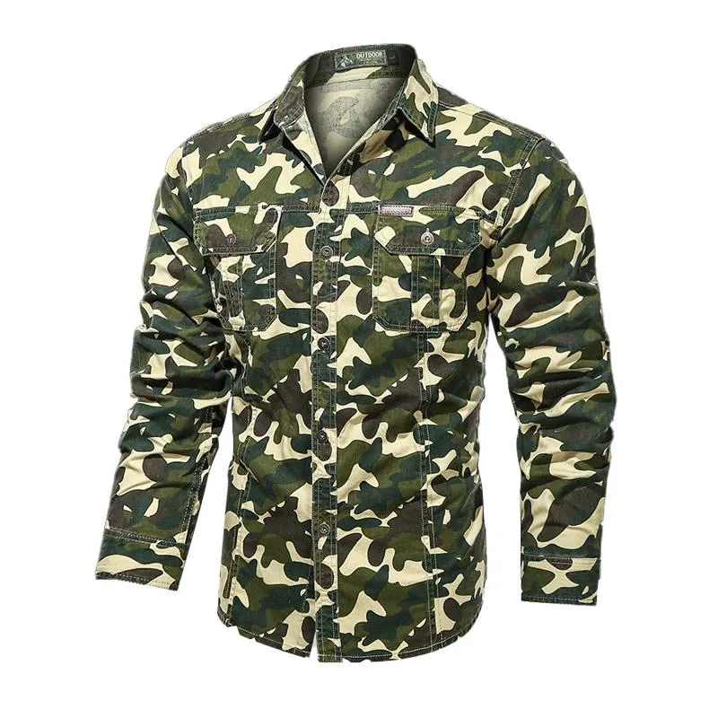 Men's Camo Printed Shirt 81286145L