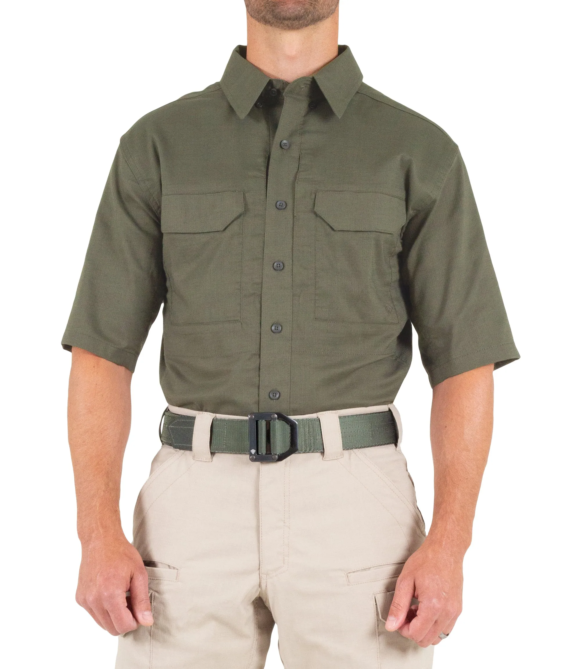 Men's V2 Tactical Short Sleeve Shirts / OD Green