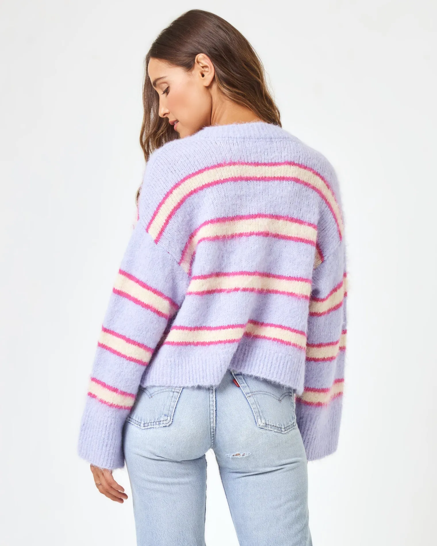 Montauk Sweater - Sandy Dune Stripe