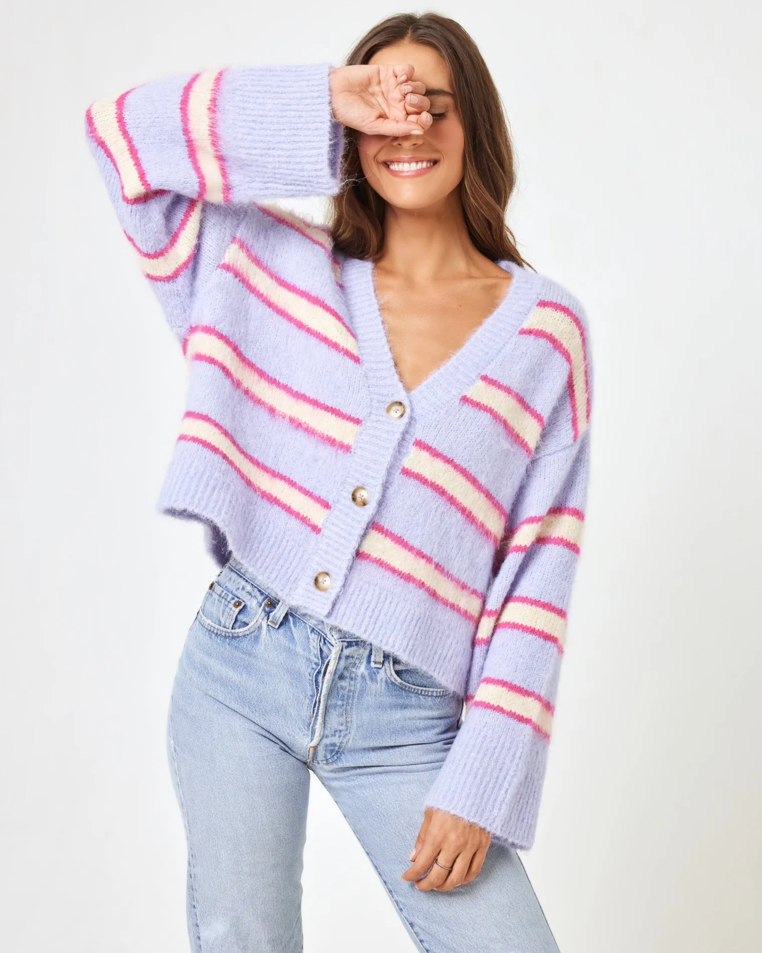 Montauk Sweater - Sandy Dune Stripe