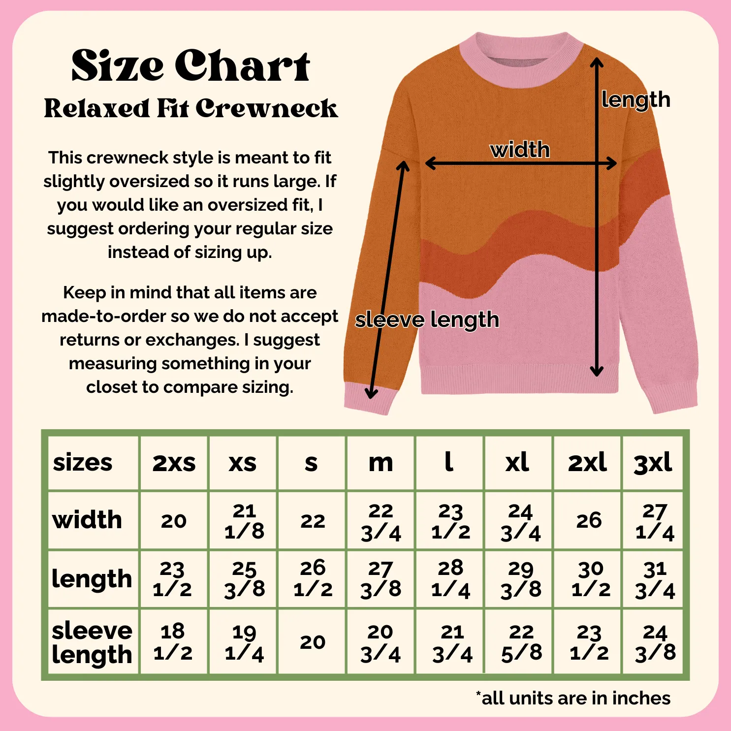 Non-Binary Squiggle Knit Crewneck