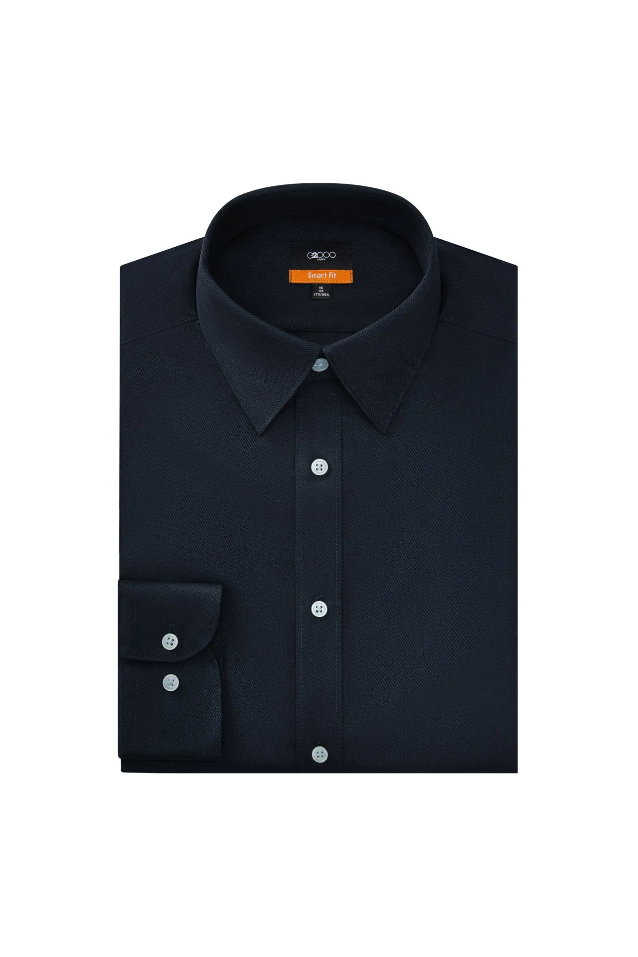 Non-Iron Silky Touch Stretch Smart Fit Dobby Twill Shirt