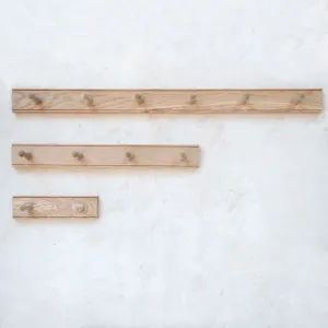 Oak Shaker Peg Rail