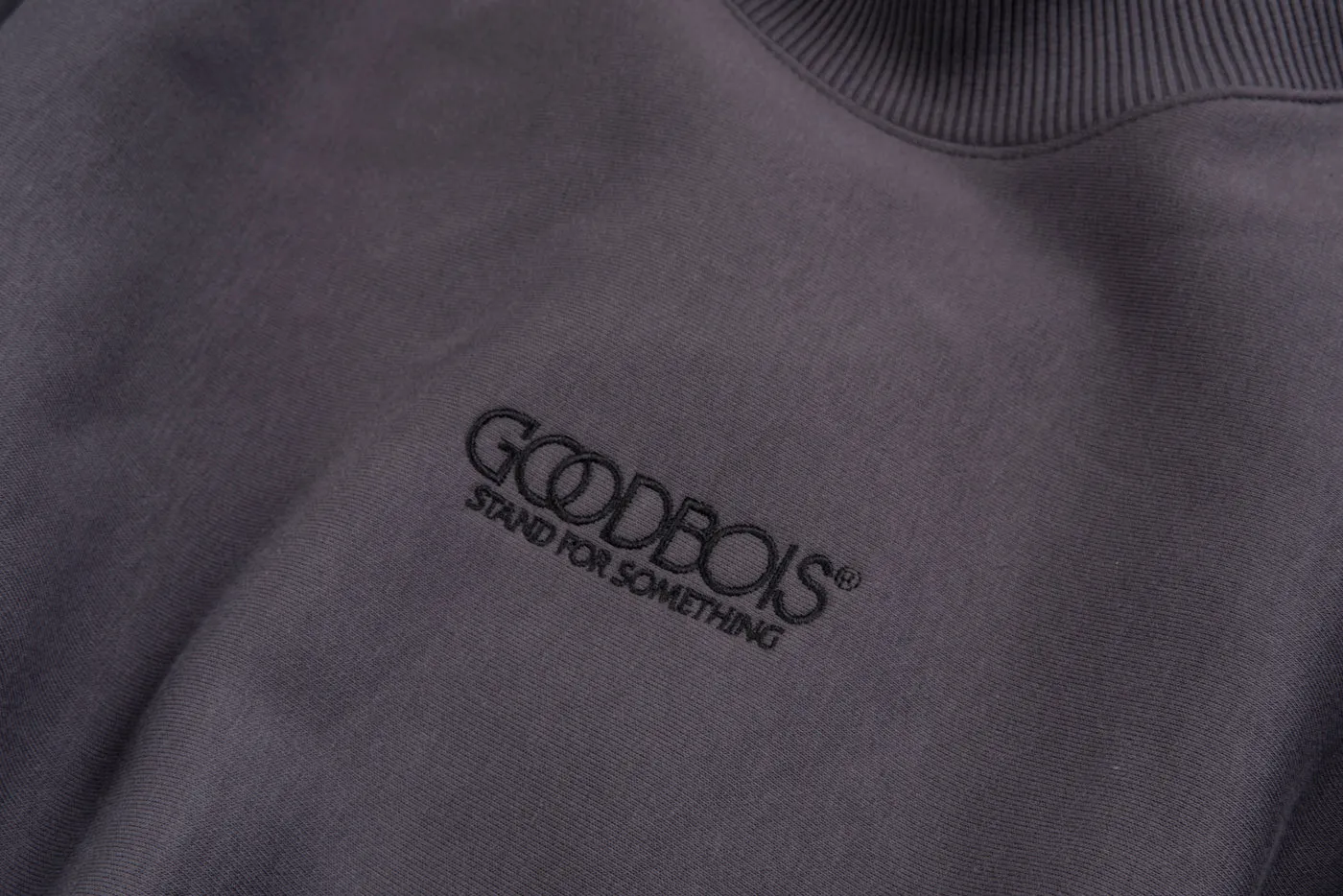 OG CORE MOCKNECK SWEATER GREY