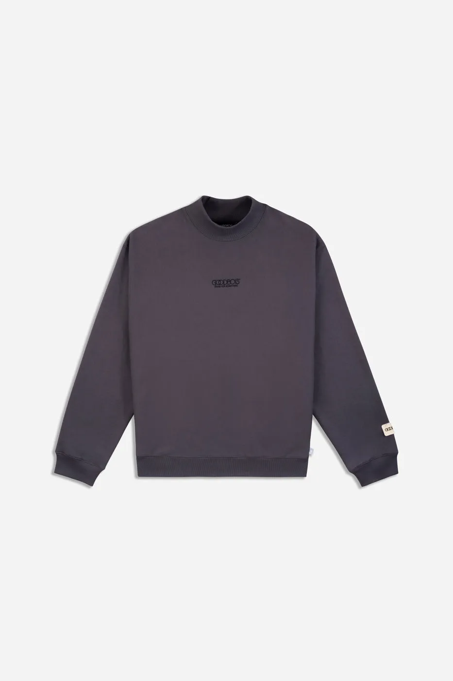 OG CORE MOCKNECK SWEATER GREY