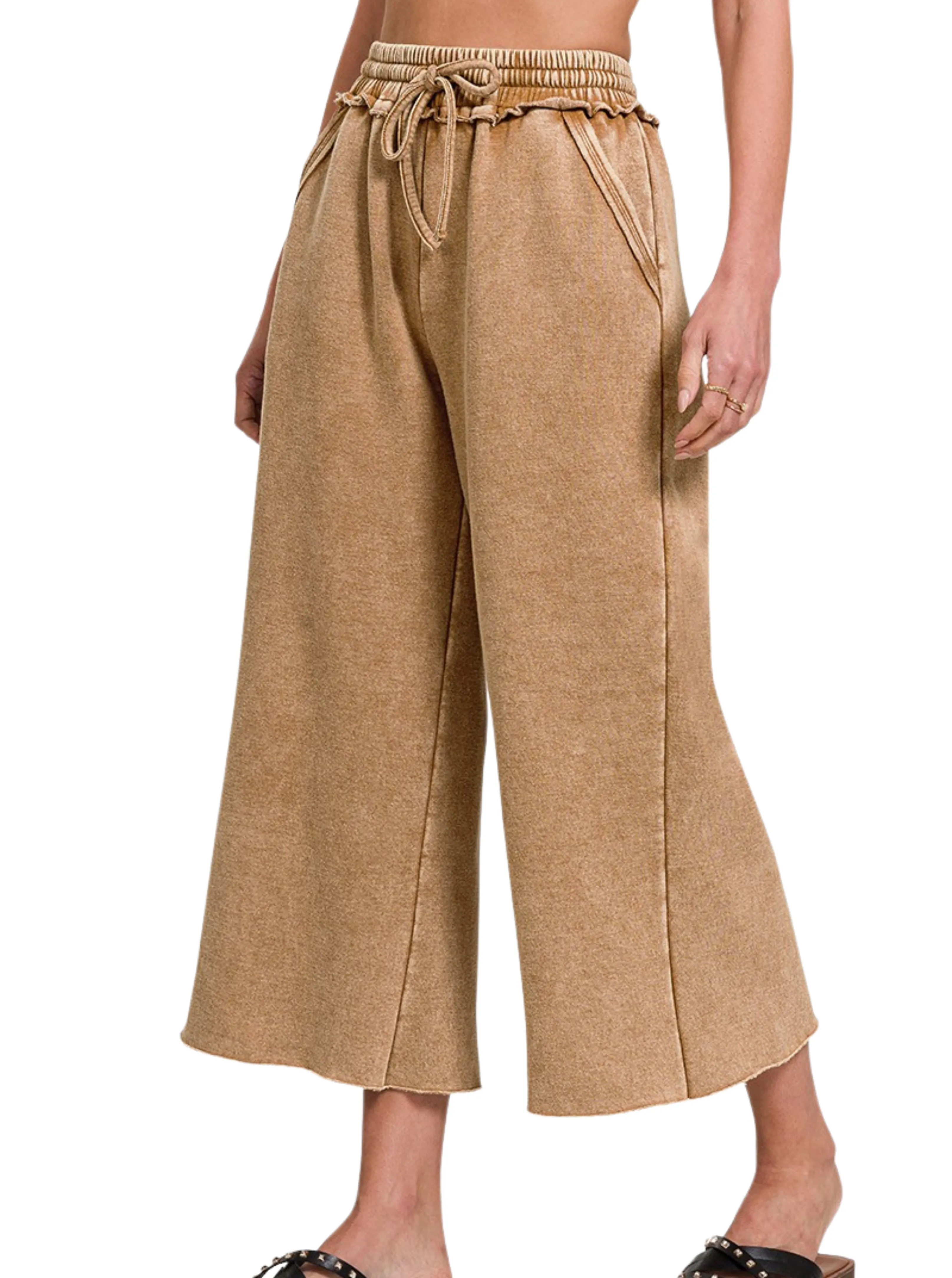 Palazzo Crop Pants