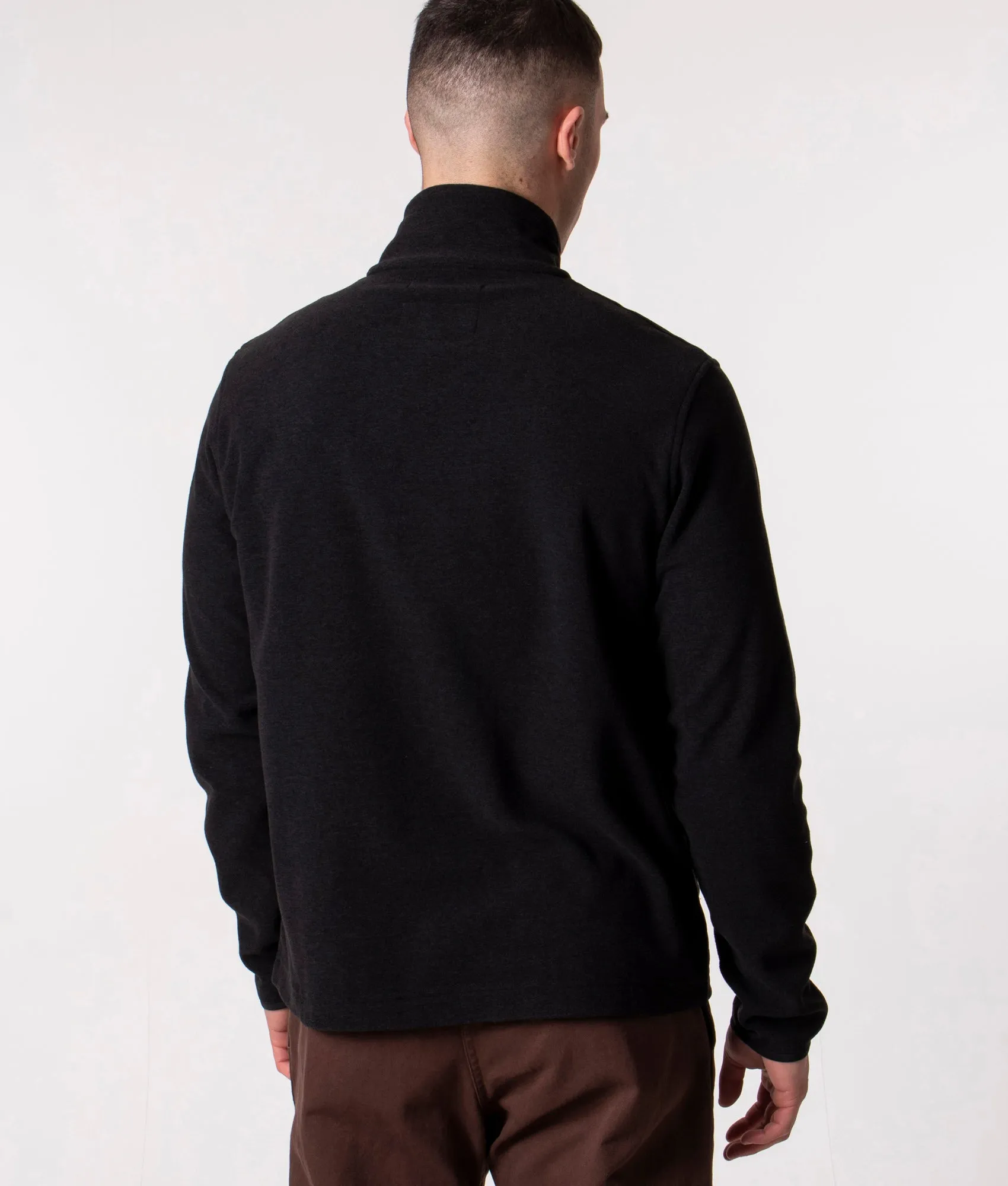 Relaxed Fit Frederik Fleece Half Zip Sweatshirt