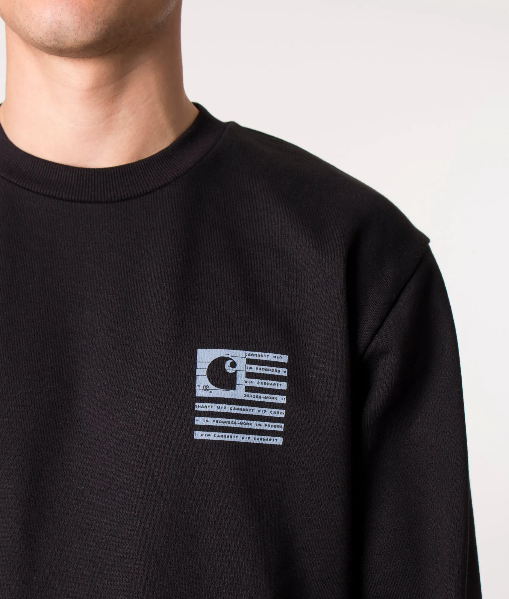 Relaxed Fit Label State Flag Sweatshirt