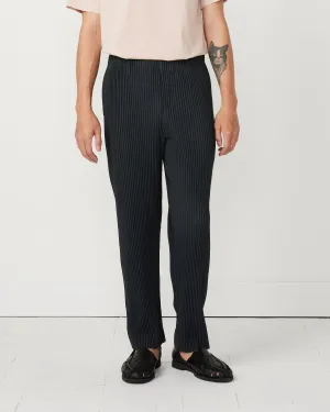 Tailored Pleats Pant in Dark Grey