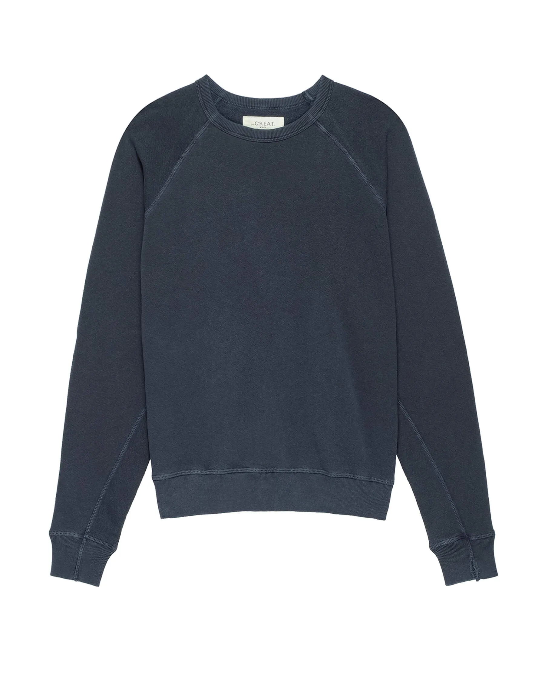 The Men's College Sweatshirt. -- WASHED NAVY