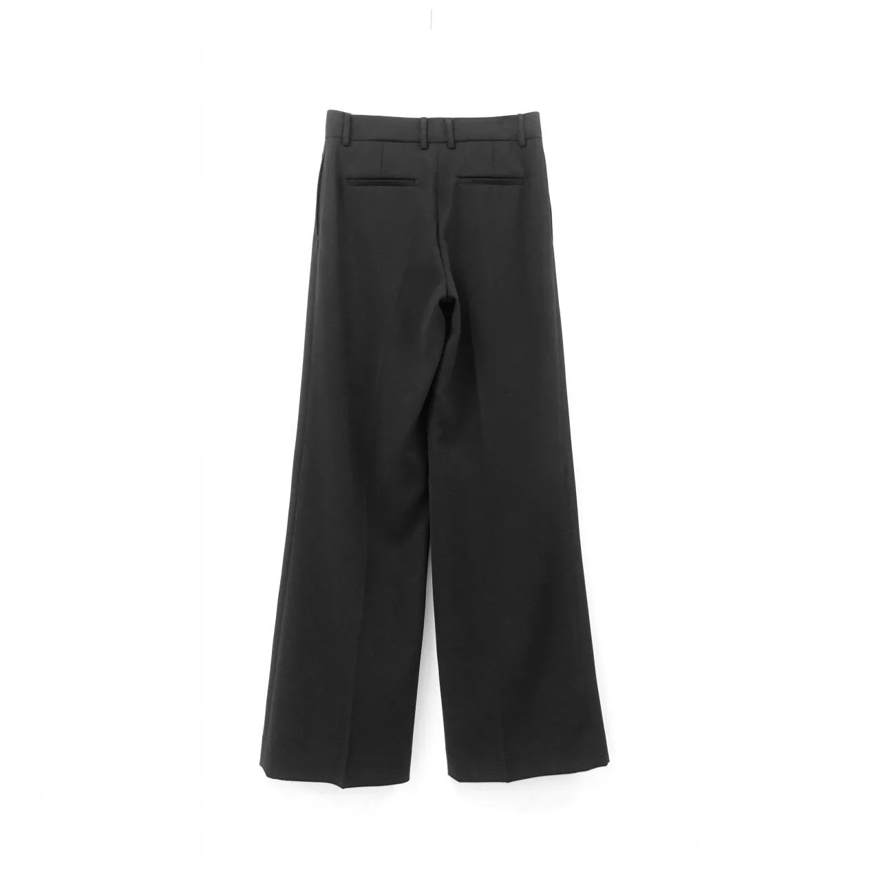 WIDE PIN TUCK TROUSERS